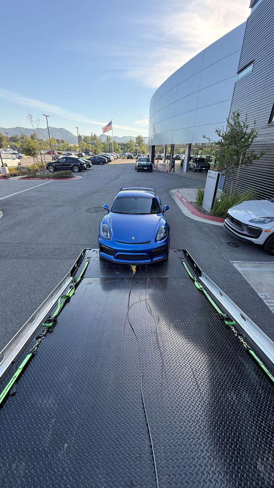 Porsche transport