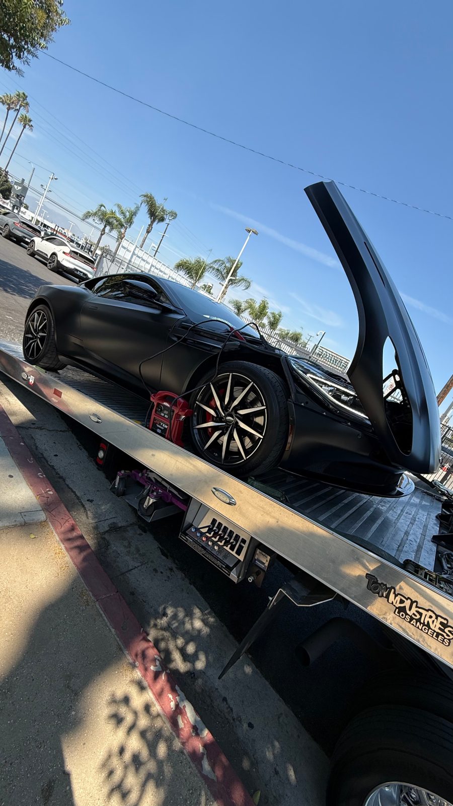 Accident vehicle transport